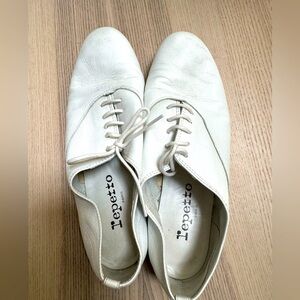 Repetto zizi oxfords shoes white (FR/EU 38, US 7)